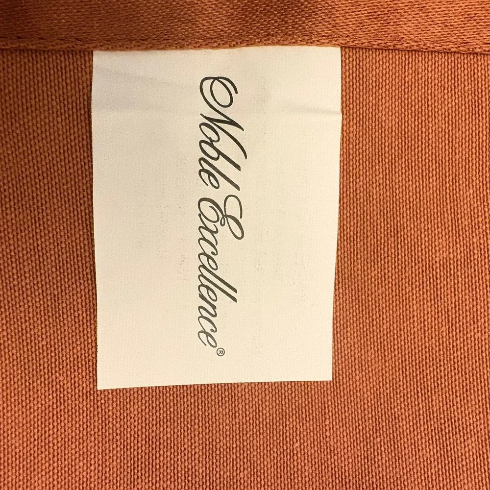 Noble Excellence Pumpkin 28 Pc Table Linen Set 14 Placemats 14 Napkins Fall